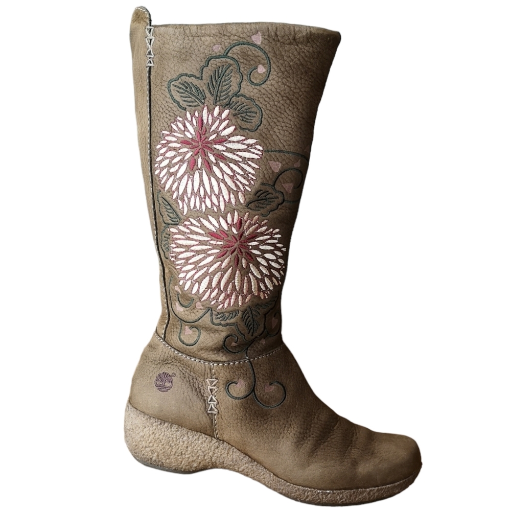 Timberland Special Limited Edition Shertang Shearling Brown Suede Leather Boots